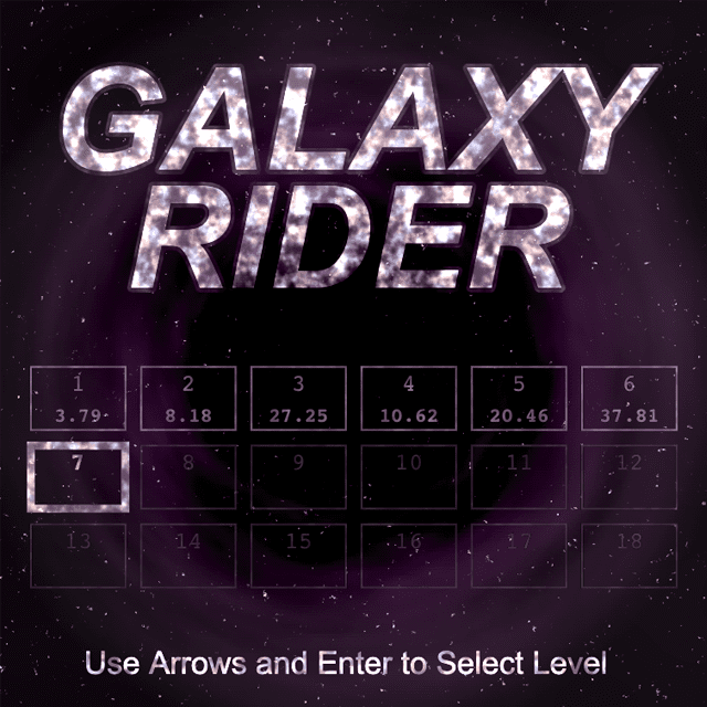 NiFTy Arcade: Galaxy Rider NFT mini-game